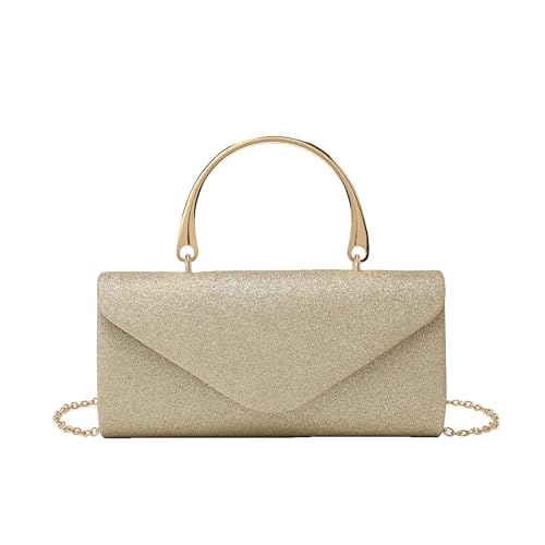 Glitzer Clutch Geldb Rsen F R Damen Funkelnde