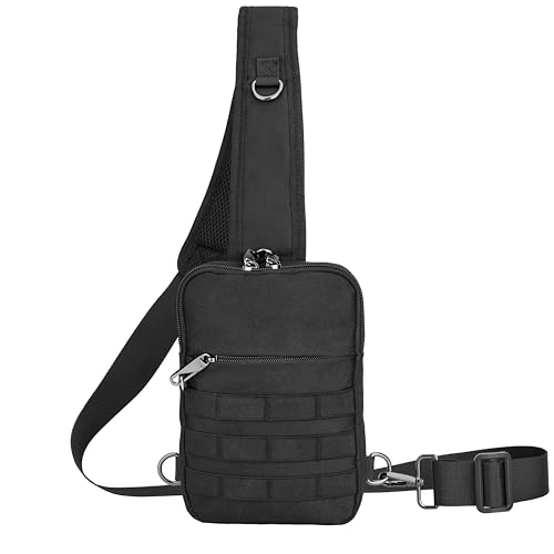 Tibroni Anti Diebstahl Sling Bag Taktische Wasserdicht Klein