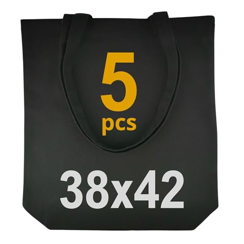 Idea Home 5 St Ck Baumwolltasche 38x42cm 220g