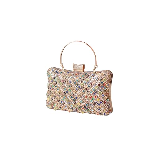 Corios Strasssteine Abendtasche F R Frauen Strass Clutch