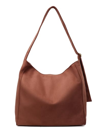 Micmores Handtasche Damen Gro Schultertasche Damen Kunstvelours Shopper