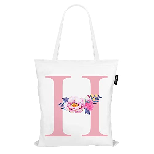 Fmeida Stoffbeutel Bedruckt Stofftasche Damen Jutebeutel Baumwolltasche Canvas