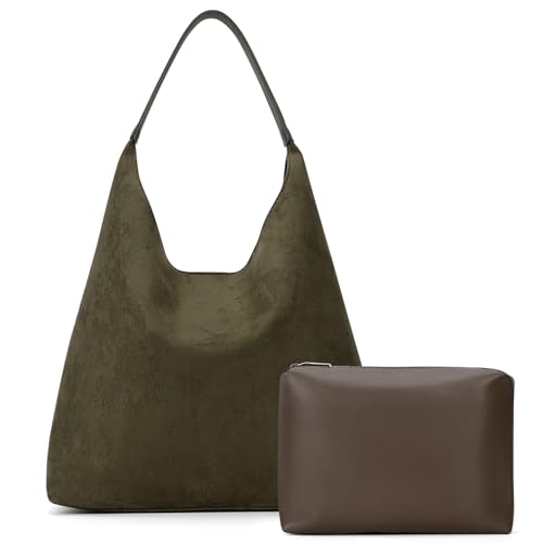 Tiaastap Tote Bag Wildlederimitat Handtasche Damen Gro Shopper