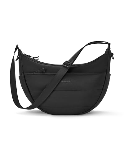 Larkson Crossbody Bag Damen Herren Schwarz Emma Puffer