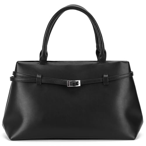 Hicarry Handtasche Gro Kunstleder Tote Bag Damen Shopper