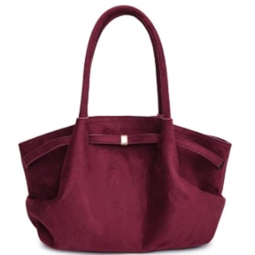 Makukke Kunstwildleder Tote Bag Kunstwildleder Tasche Damen Hobo
