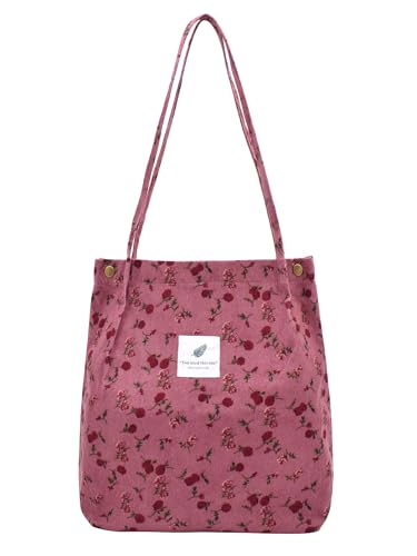 Teeyee Damen Gro E Handtasche Kord Shopper Cord