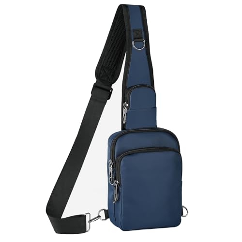 Broadream Diebstahlsichere Umh Ngetasche Sling Chest Crossbody Bag