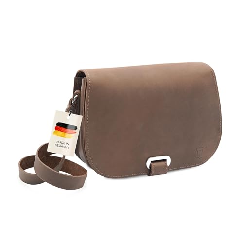 Thielemann Braune Damen Handtasche Marseille Made In Germany