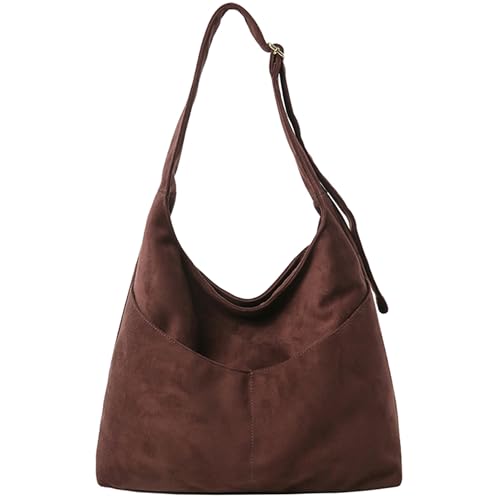Jansben Wildleder Handtasche Damen Gro Shopper Tasche Damen