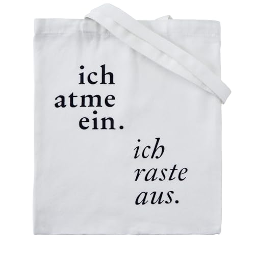 Rf Cm Baumwolltasche Ich Atme Ein Lustige Und