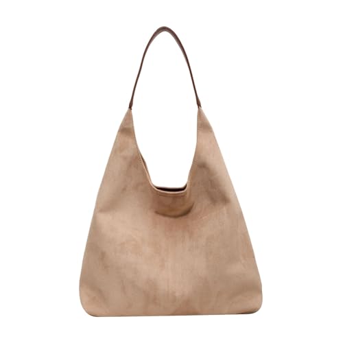 Wildleder Handtasche Damen Gro Shopper Tasche Shoulder Uni