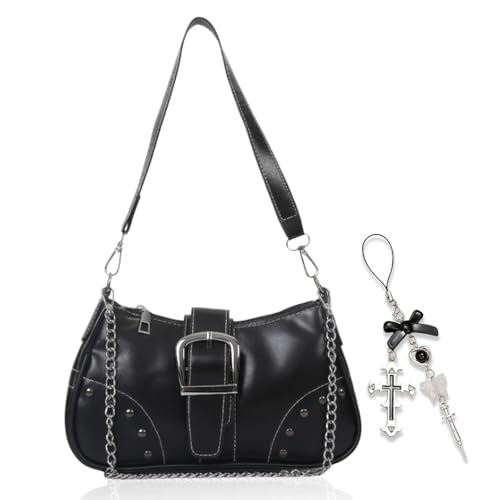 Umh Ngetasche Damen Klein Handtasche Leder Hobo Tasche