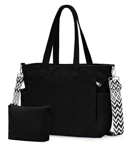 Oscaurt Cord Tote Bag Shopper Tasche Damen Handtasche