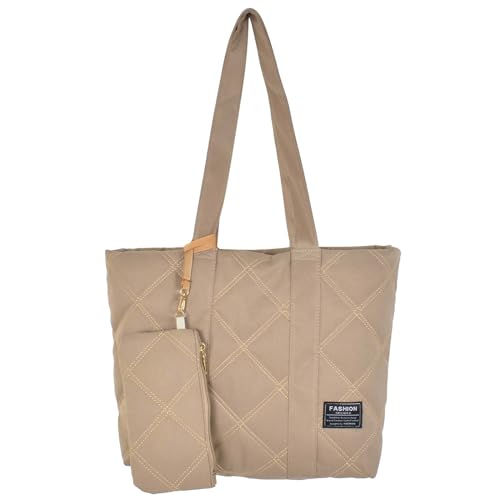 Savosweet Henkeltaschen Damen Gro Tote Bag Shopper Khaki