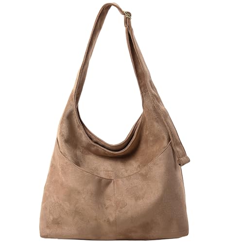 Jansben Wildleder Handtasche Damen Gro Shopper Tasche Damen