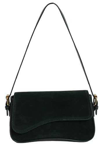 Damen Wildleder Hobo Schultertasche Retro Winter Herbst Tote