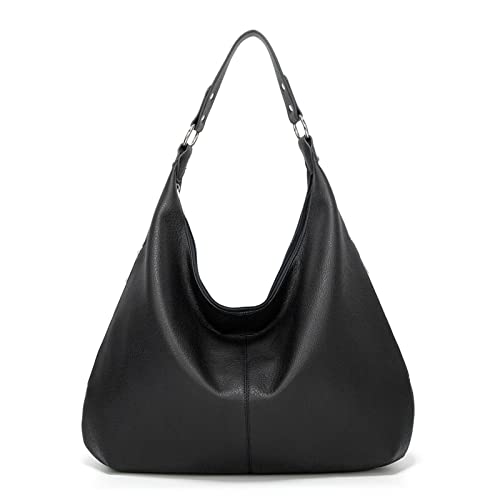 Ashioup Damen Bag Hobo Crossbody Taschen Schwarz