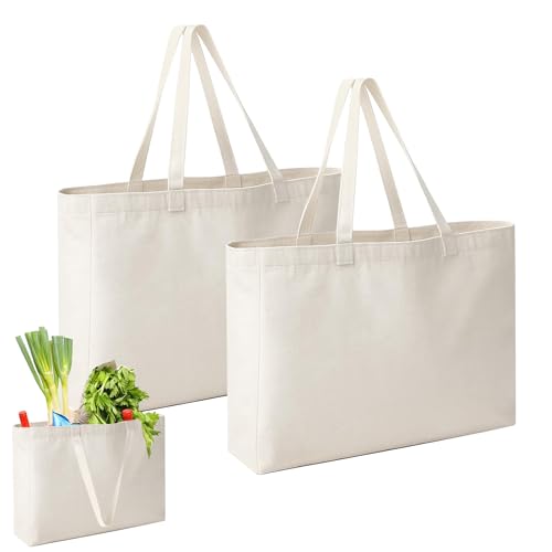 Dogmoon Baumwolltasche 2 St Ck Gro Einkaufstasche Baumwollbeutel