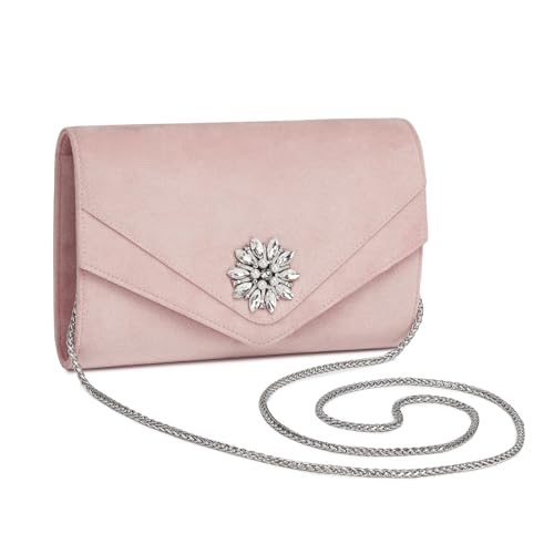 Miss Lulu Damen Clutchs Elegante Diamant Clutchs Aus