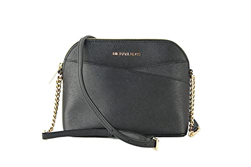 Michael Kors Damen 35f1gtvc6t Black Handbag Schwarz Goldfarben