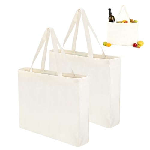 Vasmeiy Baumwolltasche 2 St Ck Jutebeutel Zum Bemalen