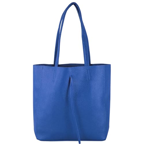 Modamoda De T253 Ital Henkeltasche Mit Innentasche Aus