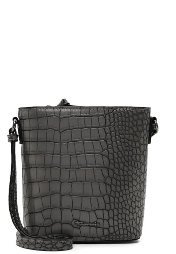 Tamaris Alessia Kroko Crossover Bag Darkgrey