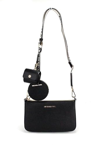 Michael Kors Jet Set Umh Ngetasche Leder Schwarz