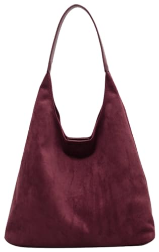 Vintage Wildleder Tragetasche F R Damen Herbst Winter