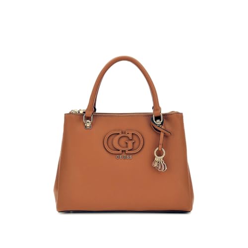 Guess Damen Calebra Status Satchel Handtasche Umh Ngetasche