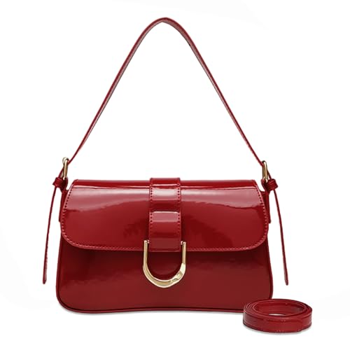 Mabecol Handtasche Damen Klein Kleine Schultertasche Pu Leder