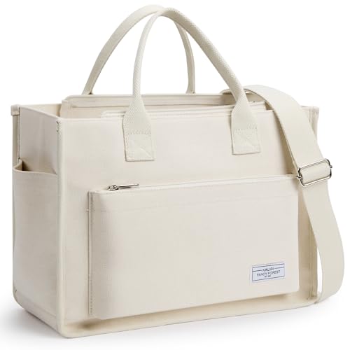 Kalidi Shopper Tasche Damen Gro Canvas Arbeitstasche Damen