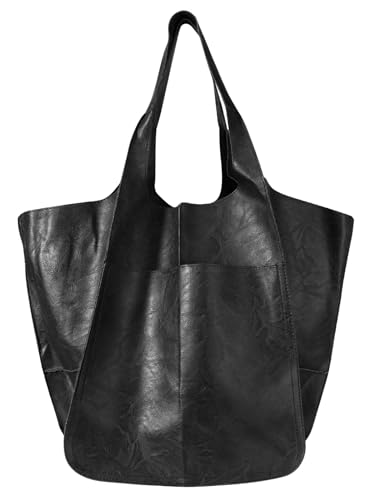Qkfon Damen Gro E Handtasche Pu Leder Satchel