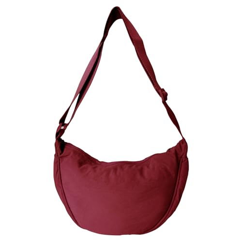 Gopaw Damen Halbmond Crossbody Schultertasche Hobo Halfmoon Bag