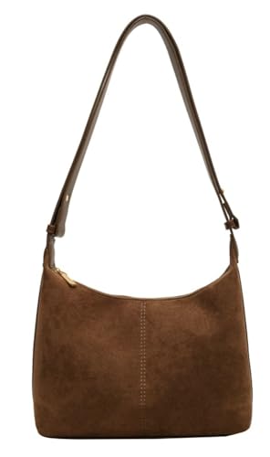 Schicke Hobo Taschen F R Damen Wildleder Schultertasche