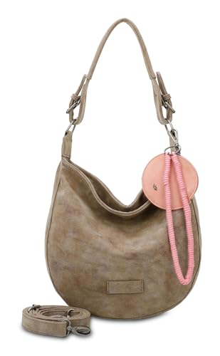 Fritzi Hobo Vintage Old Wood Hobo Kunstleder Damen