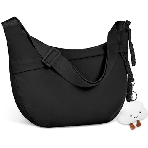 Aucuu Crossbody Bag Damen Umh Ngetasche Halbmond Crossbody