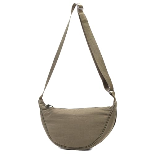 Gopaw Damen Halbmond Crossbody Schultertasche Hobo Halfmoon Bag
