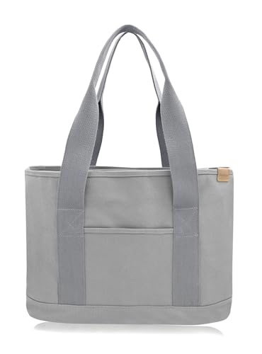 Teeyee Damen Gro Handtasche Mit Laptopfach Canvas Satchel