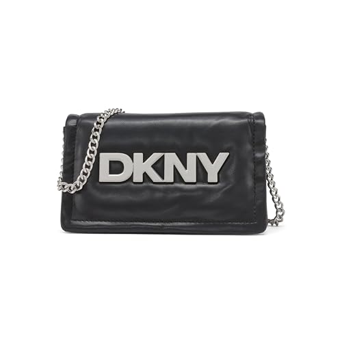 Dkny Damen Maggie Clutch Crossbody Umh Ngetasche Schwarz