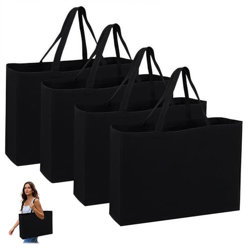 Baumwolltasche 4 St Ck Gro Einkaufstasche 45 X