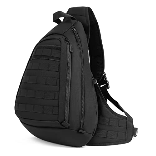Huntvp Taktisch Brusttasche Milit R Schultertasche Molle Dreieck