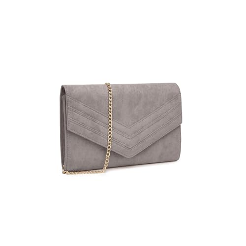 Miss Lulu Clutch Damen Elegante Envelope Pochette Vegan