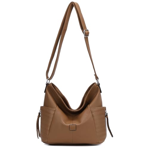 Irisaa Handtasche Damen Hobo Schultertasche Medium Umh Ngetasche