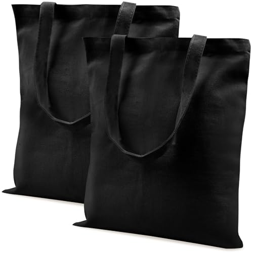 Vaktop Jutebeutel 40x35cm Stofftasche 2 St Ck Baumwolltasche