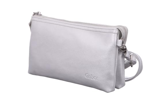 Gabor Bags Emmy Damen Abendtasche Clutch Klein Silber