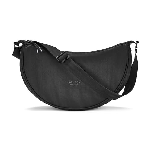 Larkson Crossbody Bag Damen Herren Schwarz Solveig Medium