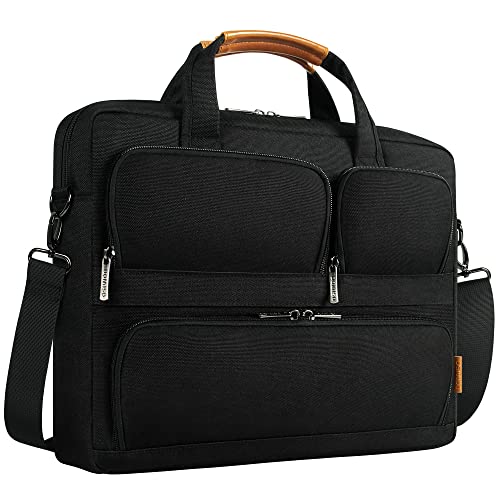 Domiso 17 Zoll Laptoptasche Business Aktentasche Wasserdichte Notebookh
