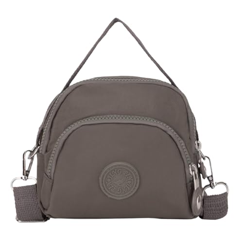 Favortalk Kleine Umh Ngetasche Damen Wasserdicht Grau Schultertasche